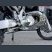 Skid plate with exhaust pipe guard and plastic bottom for Fantic XE 300